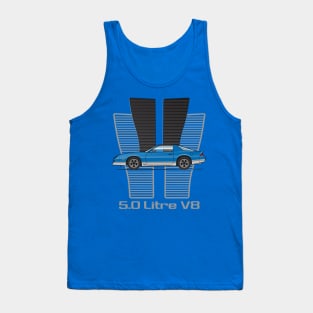 blue maro Tank Top